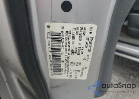 2005 Chrysler Town & Country Touring z USA, uszkodzony, nr VIN 2C4GP54L55R440613